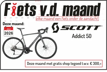 Fiets van de maand Juli